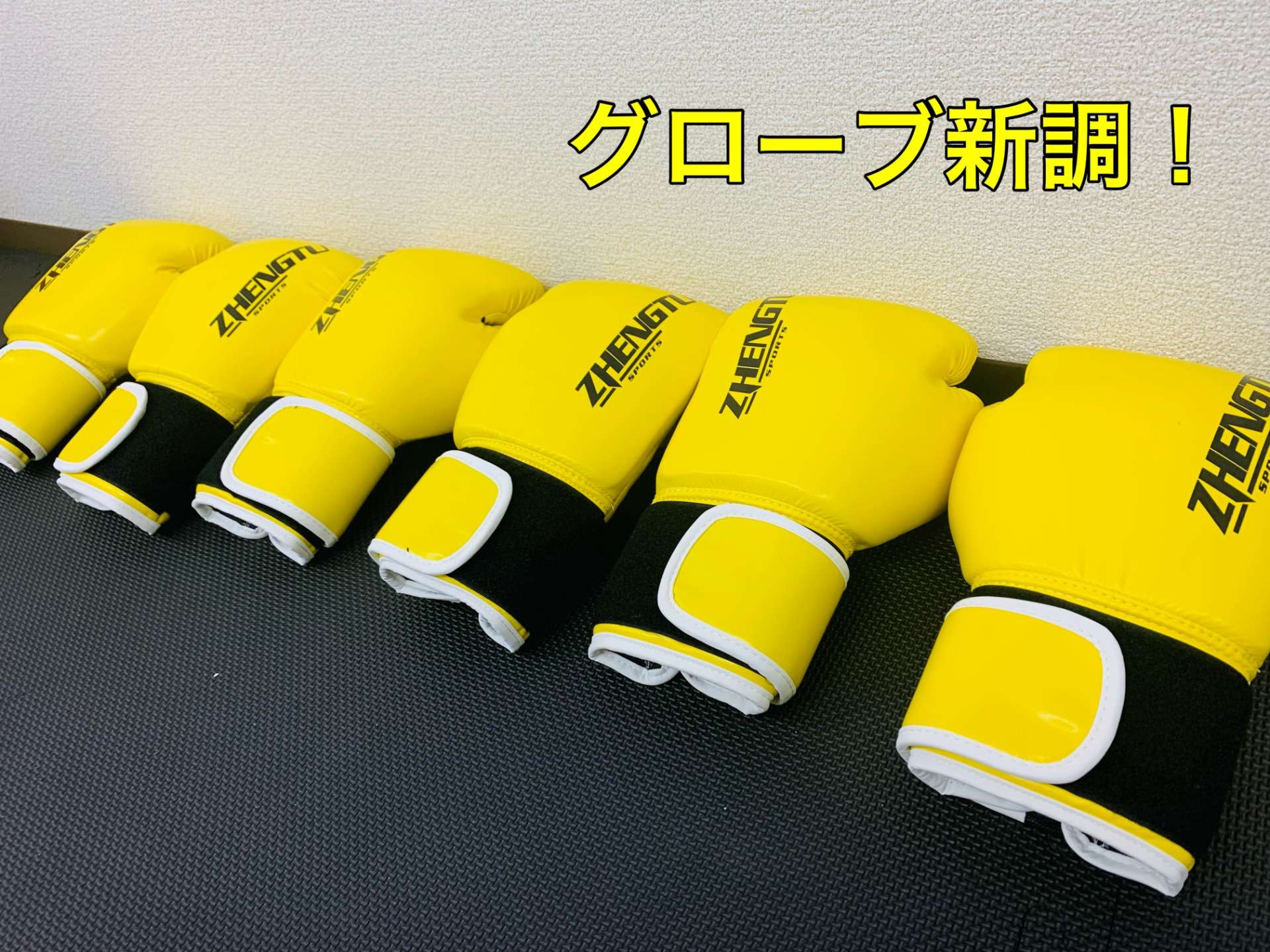 広島安佐南区のキックボクシングジム｜RISUS（リーゾス）新品グローブ！