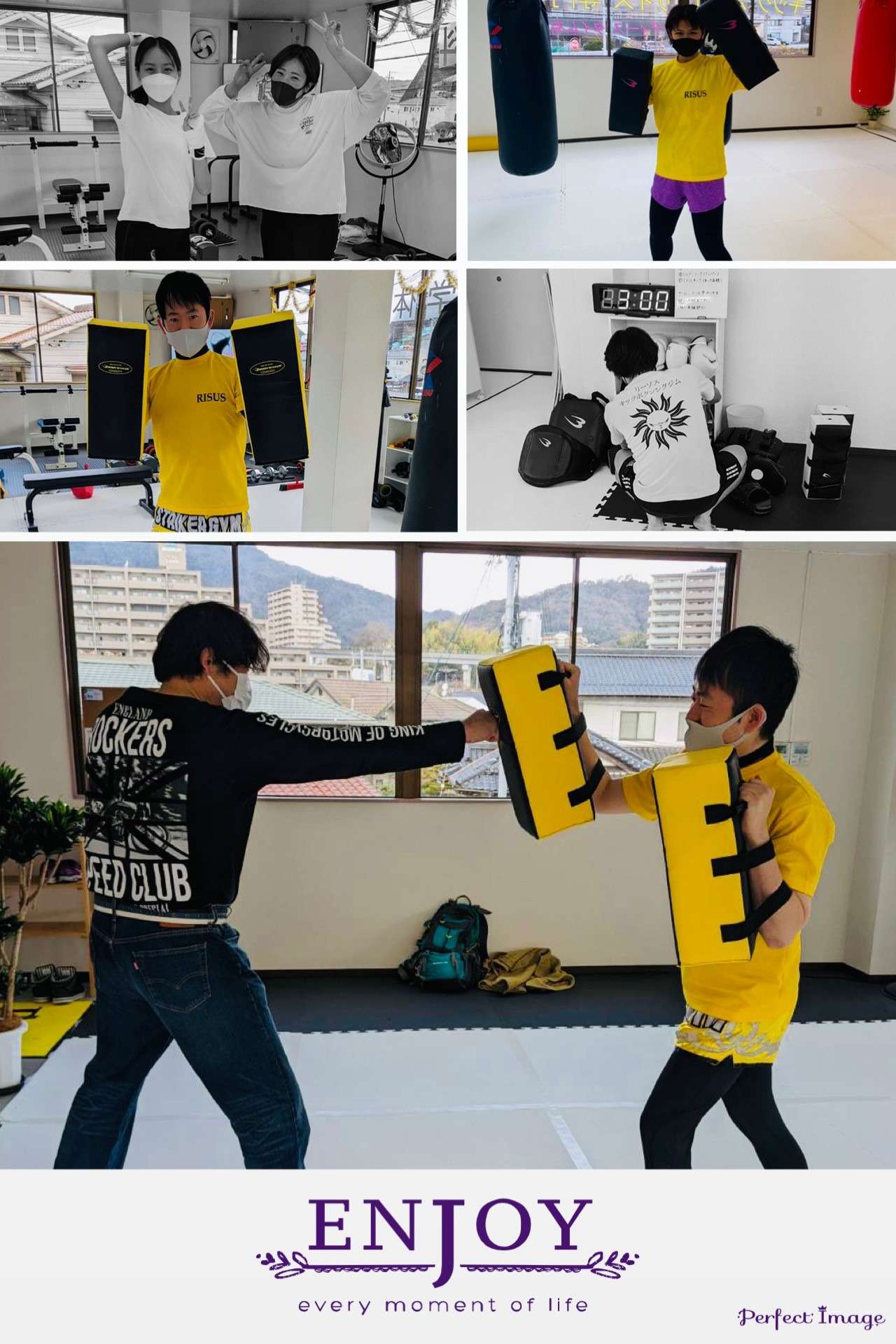 広島安佐南区のキックボクシングジム｜RISUS（リーゾス）輝く黄シャツ！