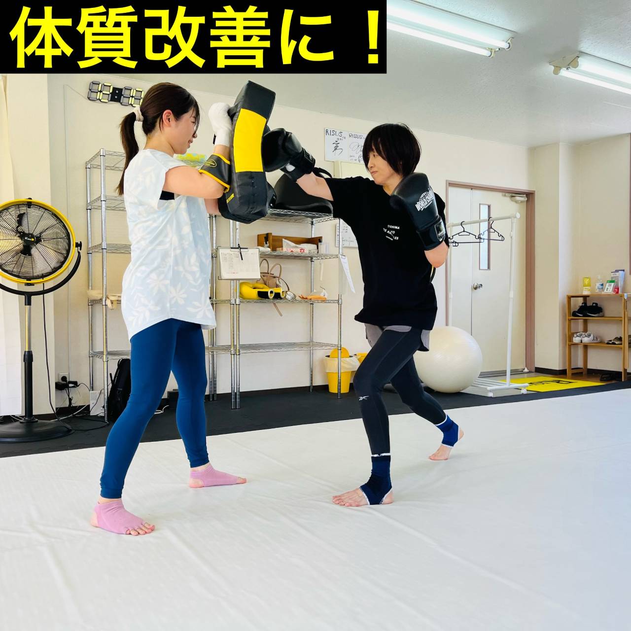 広島安佐南区のキックボクシングジム｜RISUS（リーゾス）体質改善にキックボクシング！